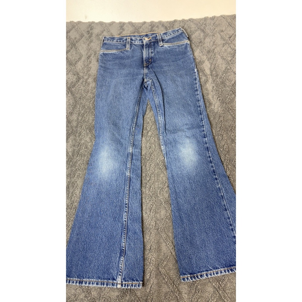 Vintage 2003 Levi's Teen High Rise Flare Jeans Blue Size 16 Regular 13726-7263